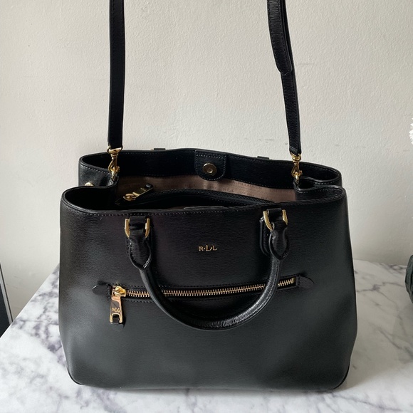 Ralph Lauren satchel purse - Picture 2 of 4